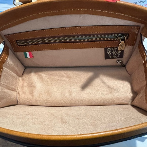 PRATESI Brunelleschi Lady Bruce Leather Doctor Style Handbag NEW with Dust Bag - Picture 14 of 16